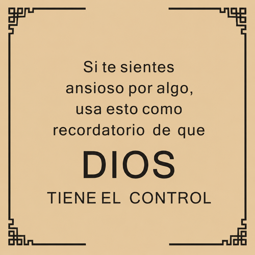 Tarjeta Mensaje de Fe