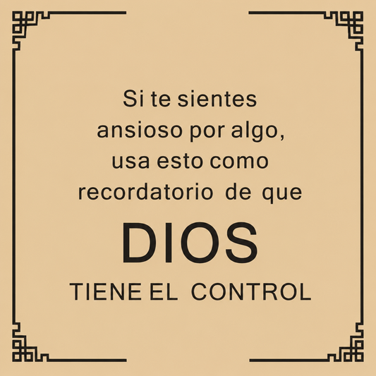 Tarjeta Mensaje de Fe