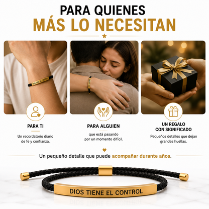 Pulsera Cristiana DIOS TIENE EL CONTROL